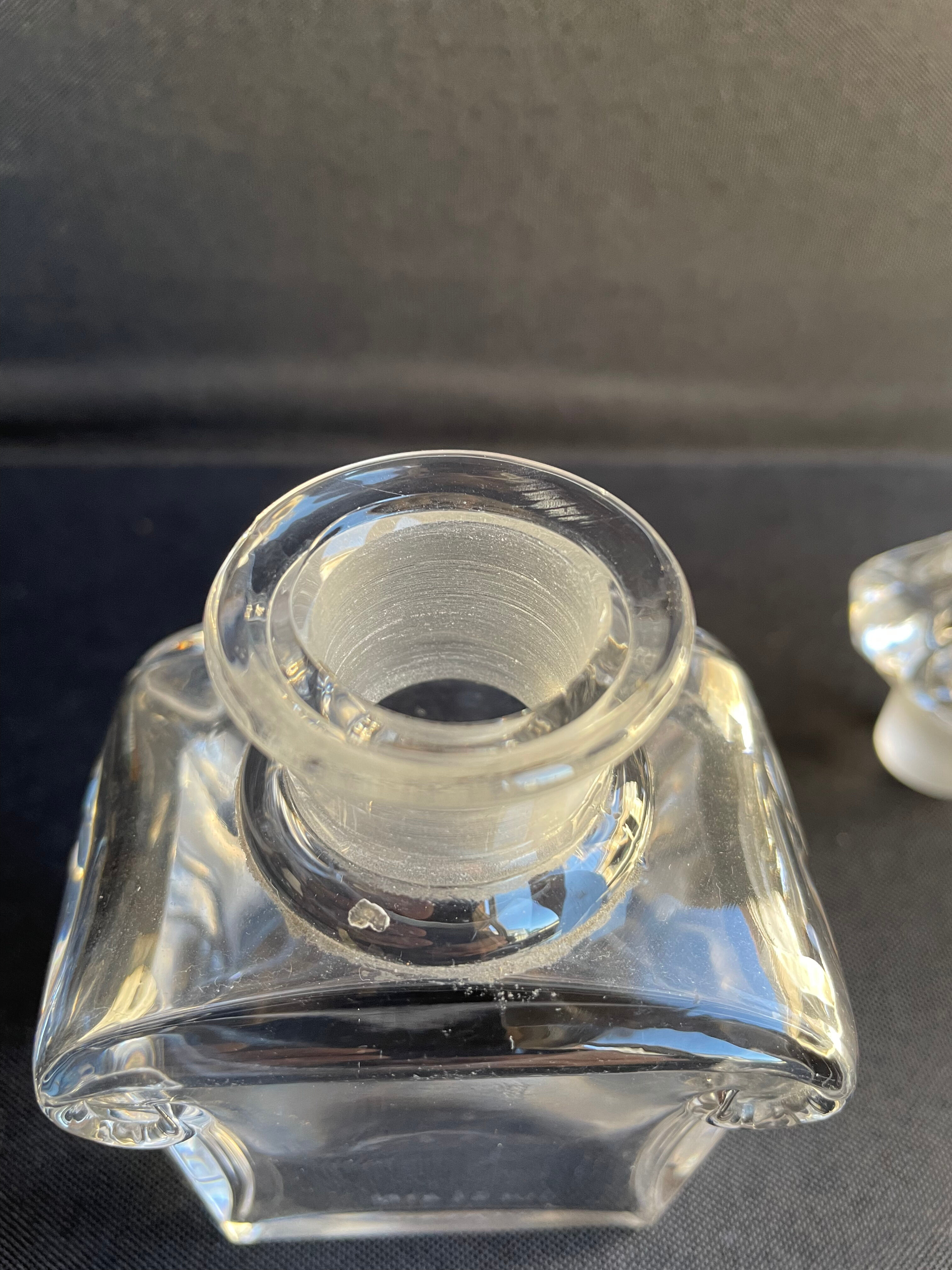 Georges Chevalier - Baccarat - Empty perfume bottle in Cut crystal