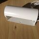 White metal wall lamp, Ikea 80s