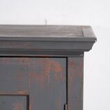 Small antique silver-grey cupboard (circa 1900) #29