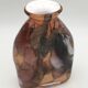 Daniel baroy blown glass vase, signed
