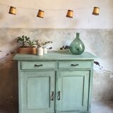 Buffet former green patina