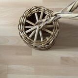 Rattan lampshade oblong shape