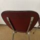 Paire de chaises vintage en skaï