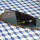 Vintage mirror mirror 35,5x90cm