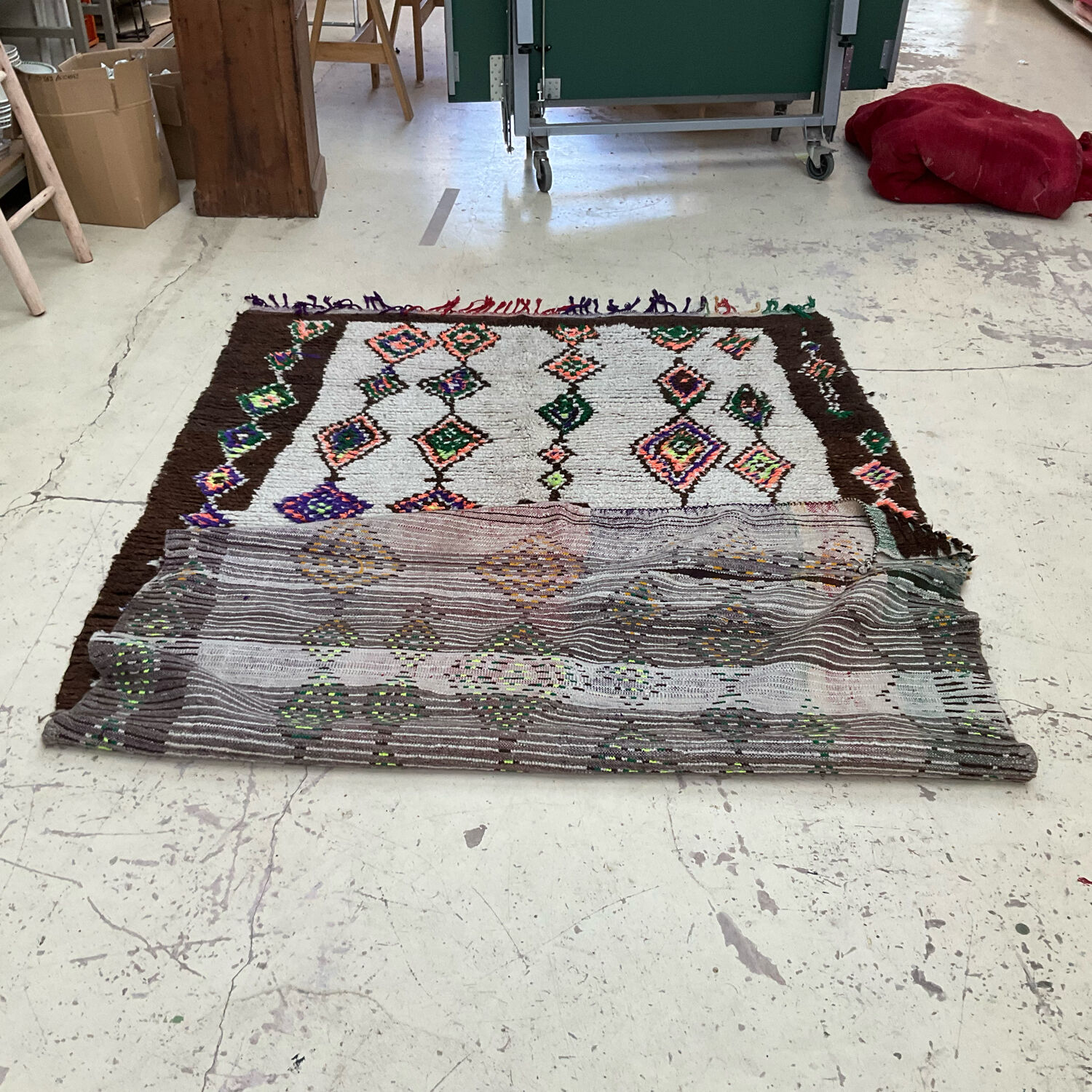Tapis Boujaad, 252x158 cm