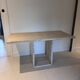Modular coffee table/console in travertine – vintage