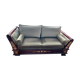 Banquette style Empire en acajou