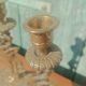 Bougeoirs anciens en bronze