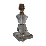 Art Deco crystal lamp foot