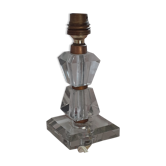 Art Deco crystal lamp foot