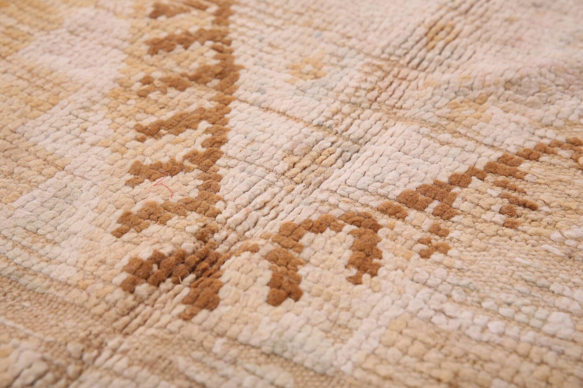 Yellow Vintage Moroccan Rug 181 x 314 cm, Berber Wool Rug, Bohemian Rug