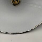 Enamelled sheet metal cone suspensions