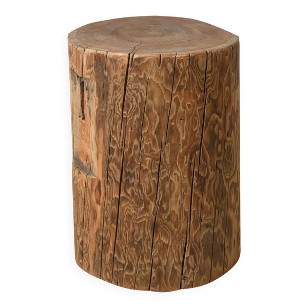 Hechi - Table d’appoint en pin ancien n°5