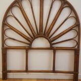 Rattan headboard