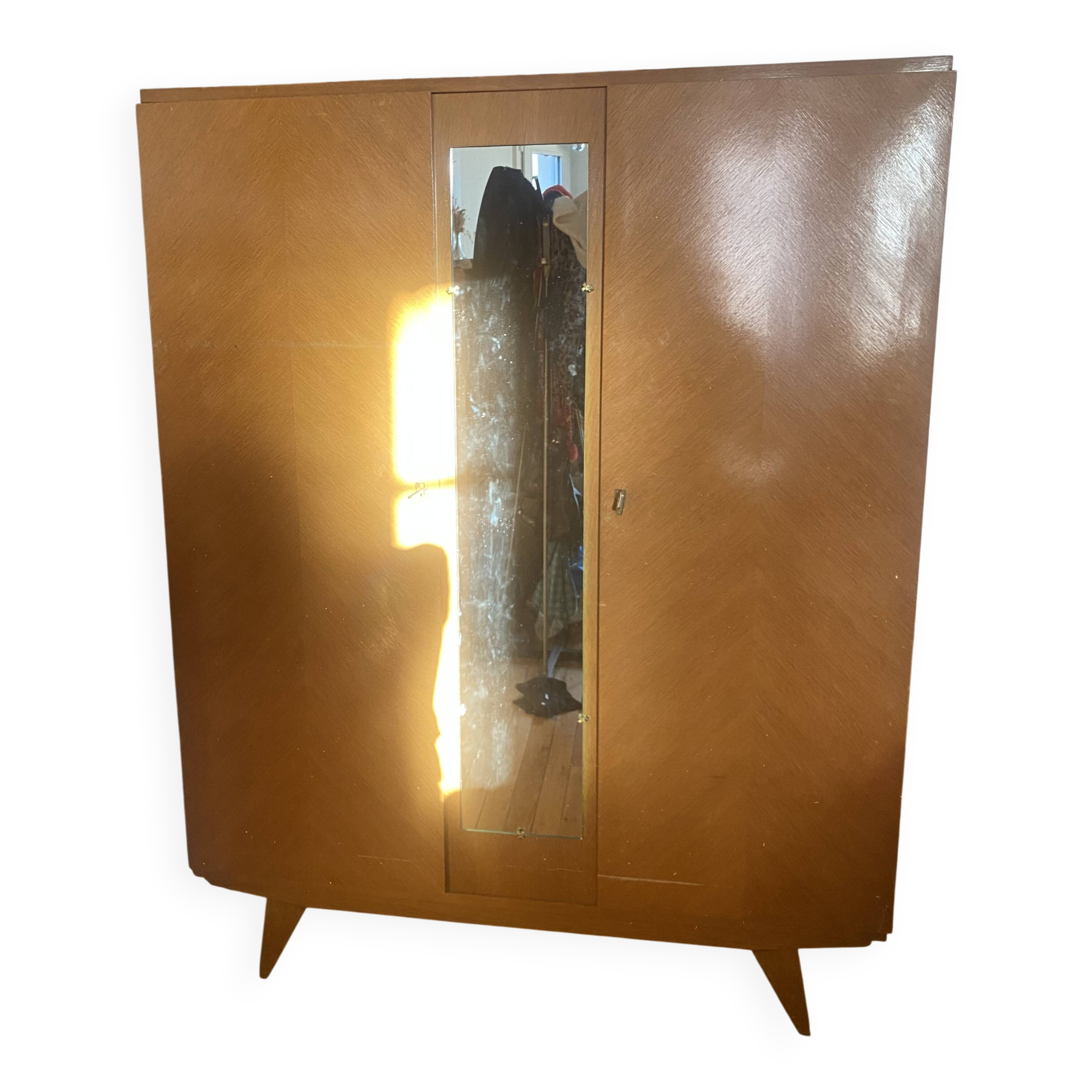 Vintage Wooden Wardrobe