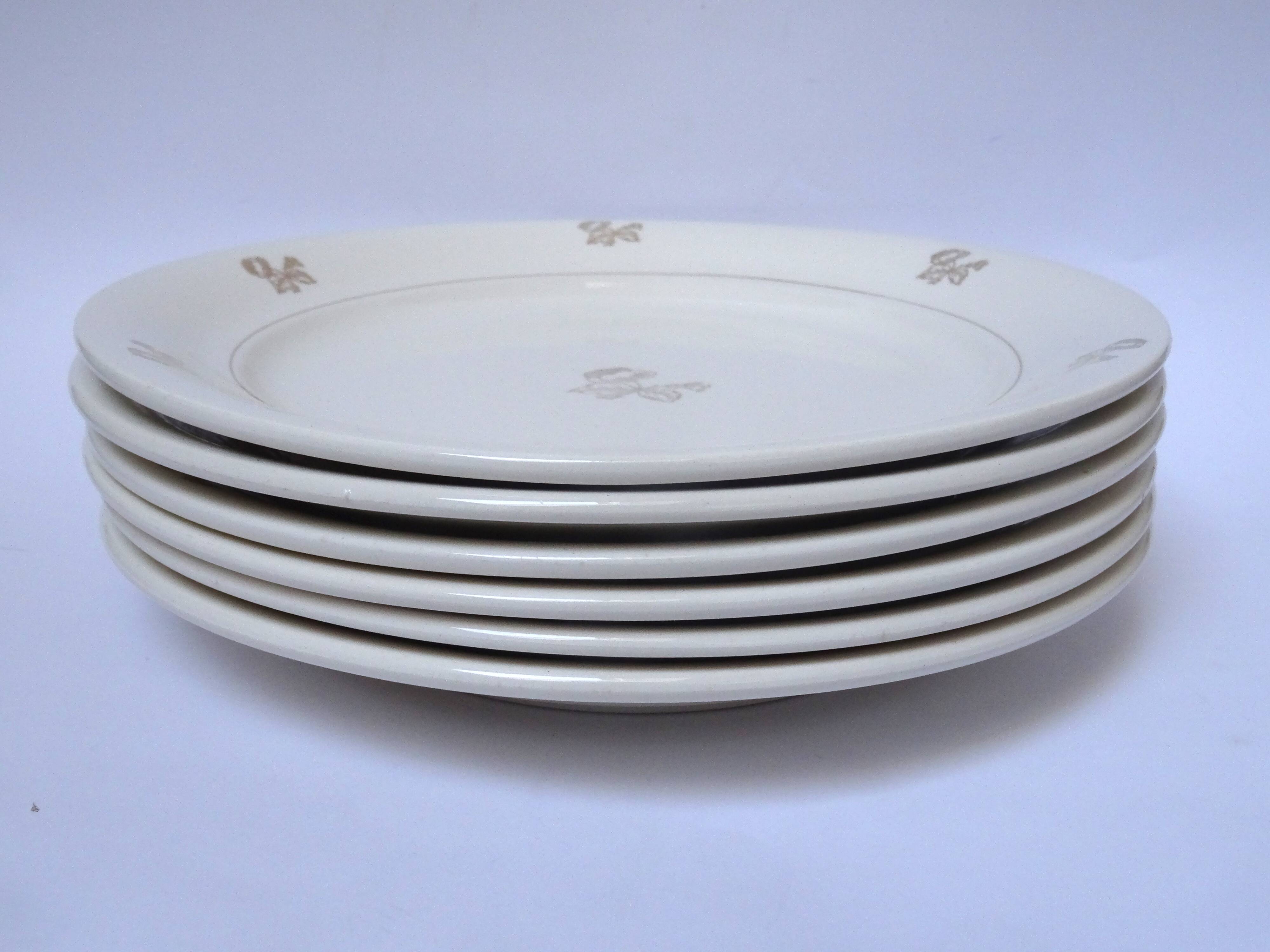 6 flat plates Villeroy & Boch