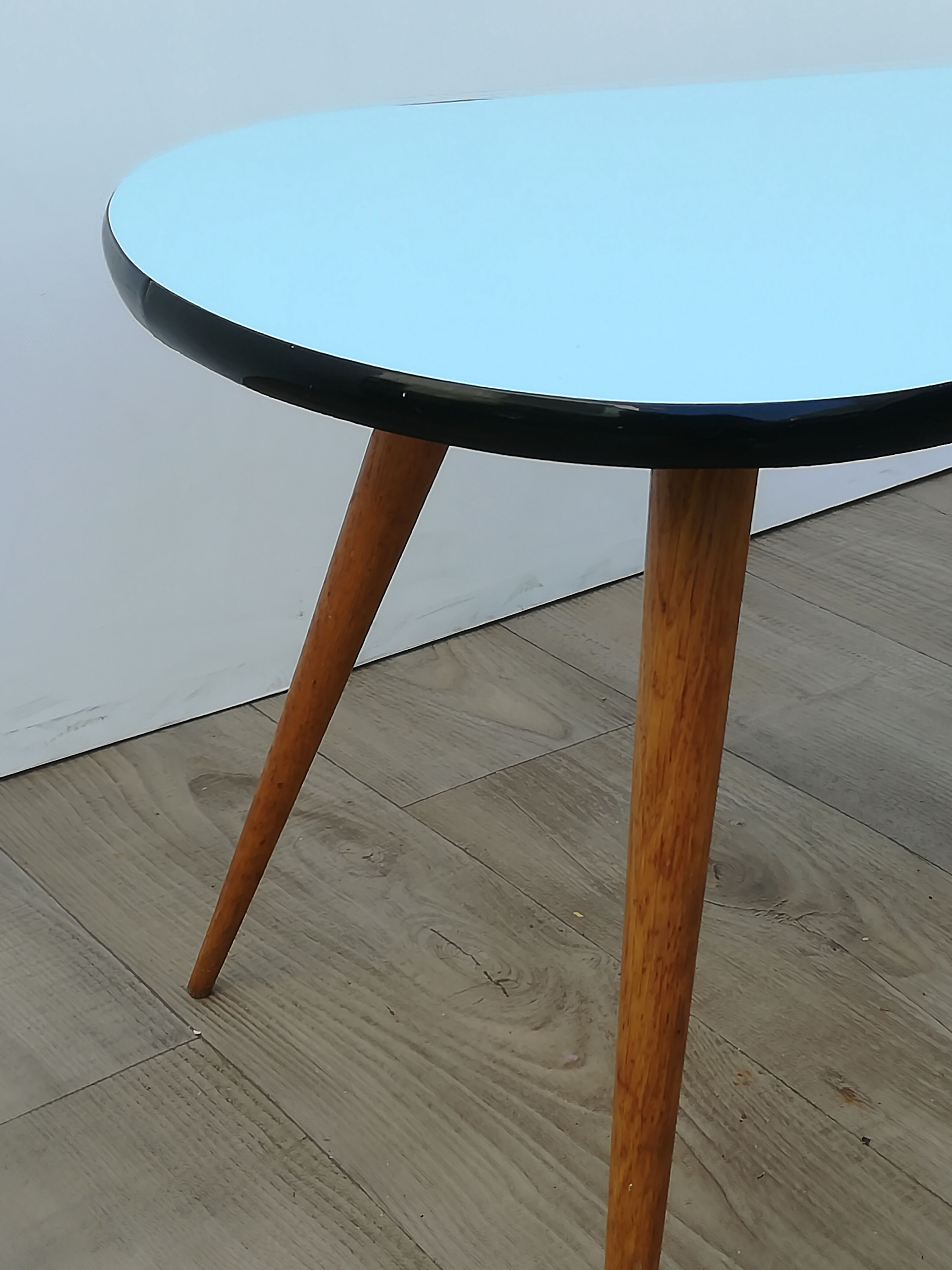 Table basse vintage pieds compas