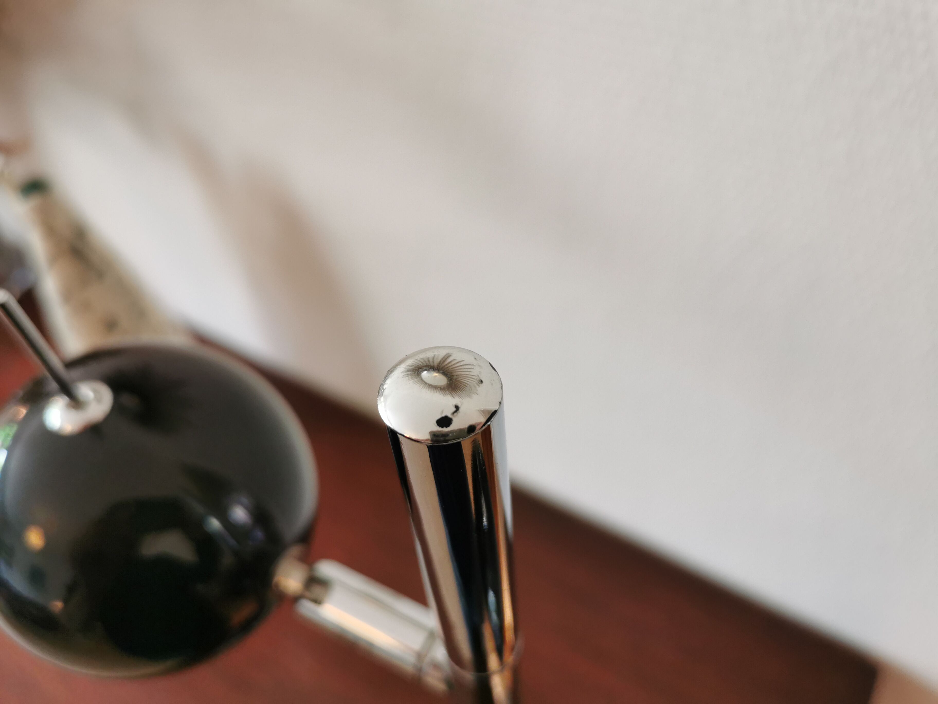 Vintage eyeball lamp Seylumière Hary