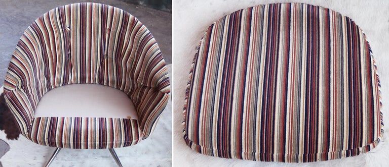 Paire de chaises Lehigh Leopold pour Ward Bennett 1970s