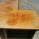 Corner bar and old stool from the 60s/ 70s, seventies skaï, vintage