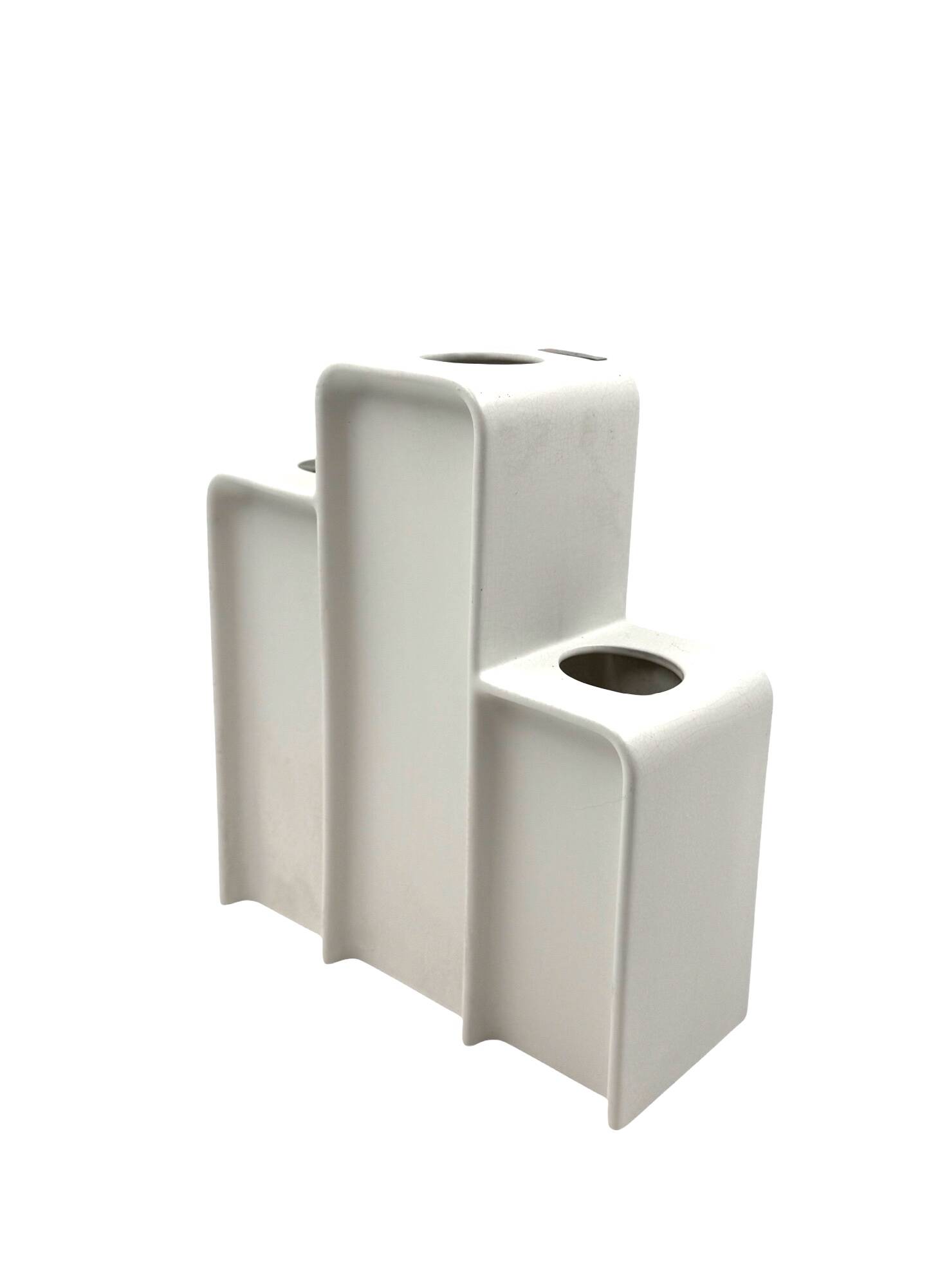 Makio Hasuike, space age ceramic vase, Arnolfo di Cambio, Italy 1975