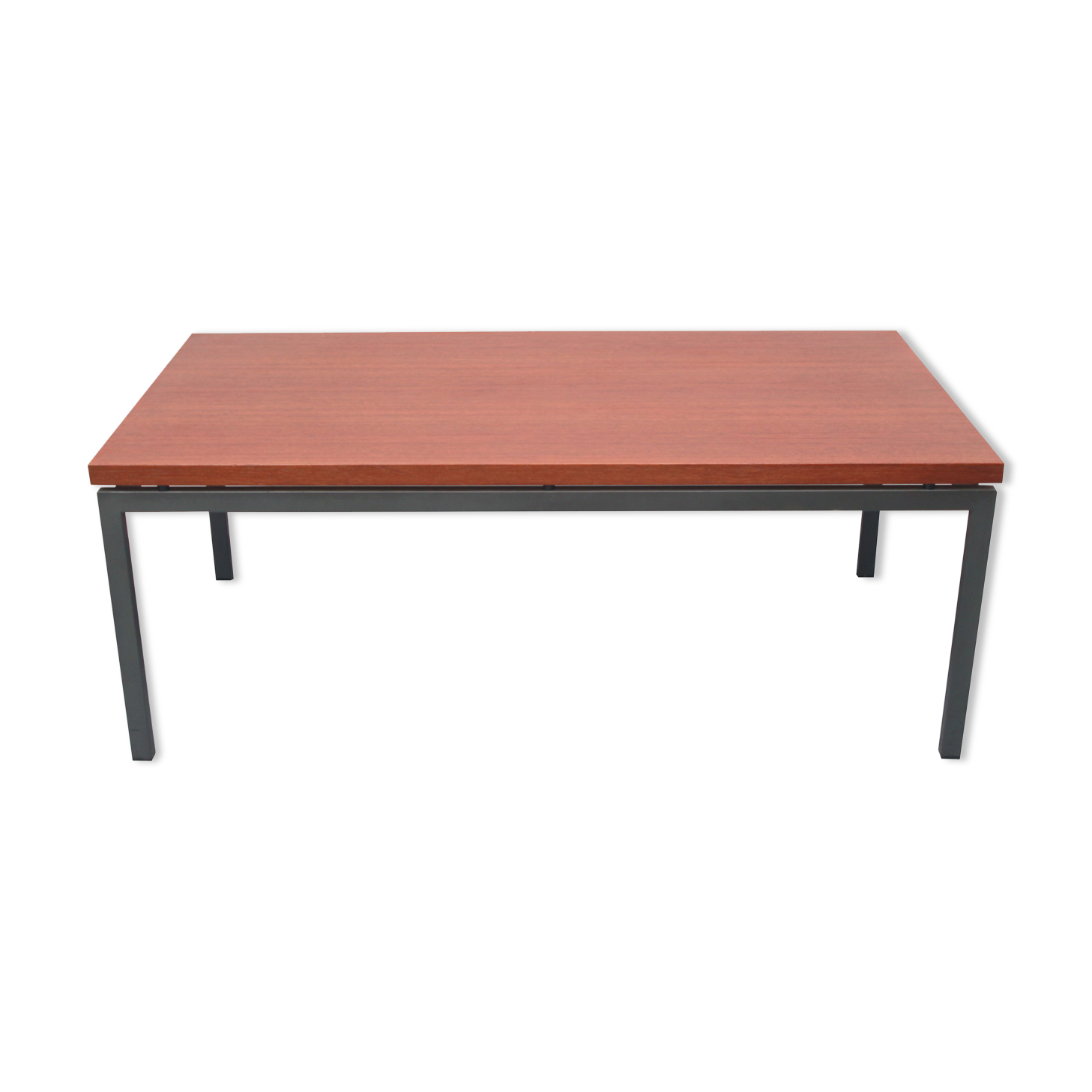 1960s coffeetable in teak and metal
