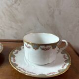 Paire de déjeuner en porcelaine