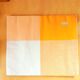 Rectangular checkered tablecloth 60s