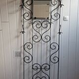 Porte manteau porte chapeau en fer forgé 1960