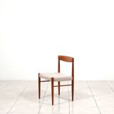 2 chaises de salle à manger en teck par HW Klein pour Bramin Mobler