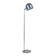 Mid-century modern floor lamp in chrome, model G-075 by Bergboms, Sweden, 1960s.