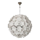 White Lotus Murano Glass Sputnik Chandelier by Simoeng