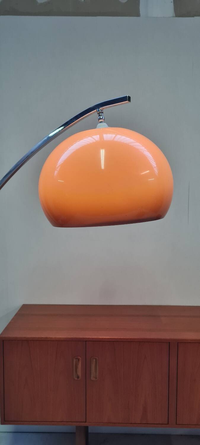 Arc floor lamp by Harvey Guzzini 1970