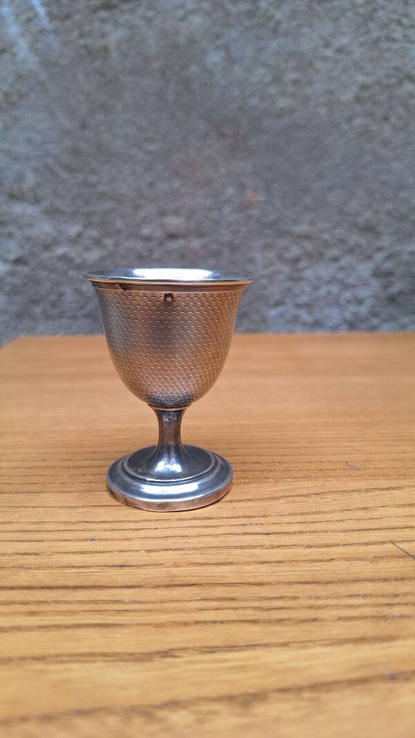 Coquetier en argent massif Cardeilhac