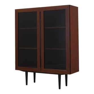 Mahogany showcase, Danish design, 1970s, production: Denmark