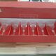 6 crystal wine glasses
