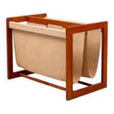 Vintage Teak Magazine Rack by Aksel Kjersgaard, 1960s