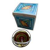 Vintage NW Paris Ma de in France gyroscope toy with box