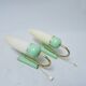 Pair of italian 50's pale green and gold