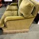 Khaki velvet toad sofa