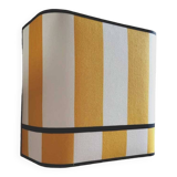 La divine – applique rayures transat jaune (grand modèle).
