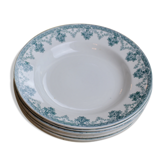 Lot 7 of the saint-amand manufacture ceramic soup