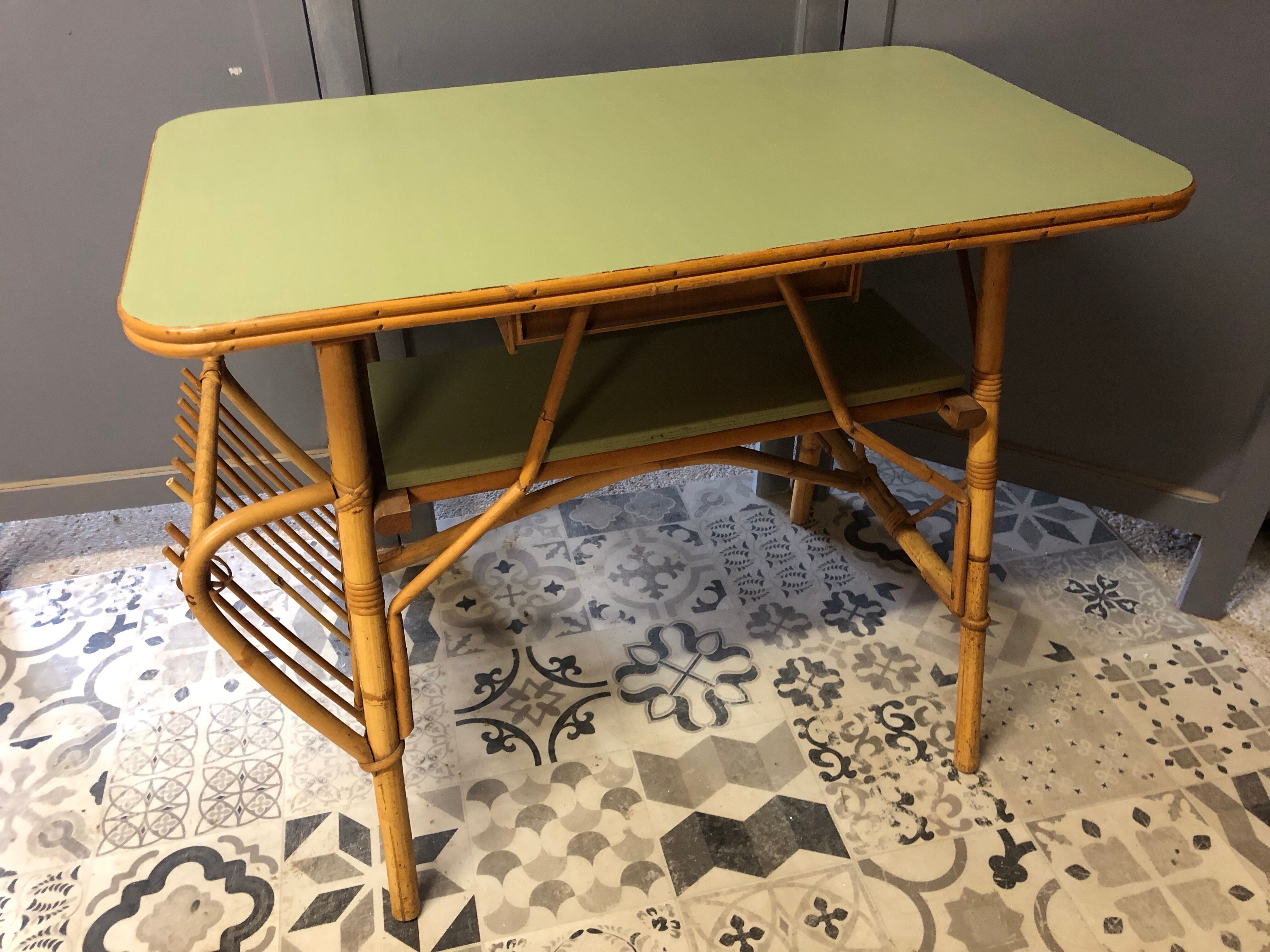 Vintage Bamboo desk