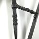 Pair of wrought iron wall light