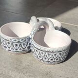 Tripod ceramic bowls by Jean Austruy from the 1950s/60s.