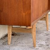 Scandinavian buffet in teck 1950