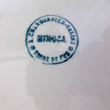 4 flat plates in iron earth of the Salins model Mimosa 210738