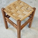 Vintage stool side table plant table