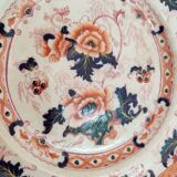 Assiette fleurie Cauldon England 19e