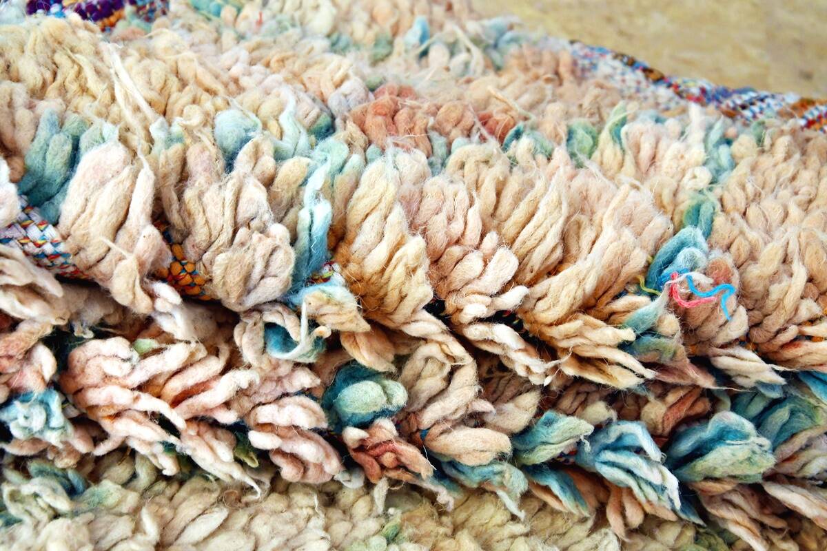 Boujaad vintage Moroccan Berber rug 160 x 135 cm Very good condition